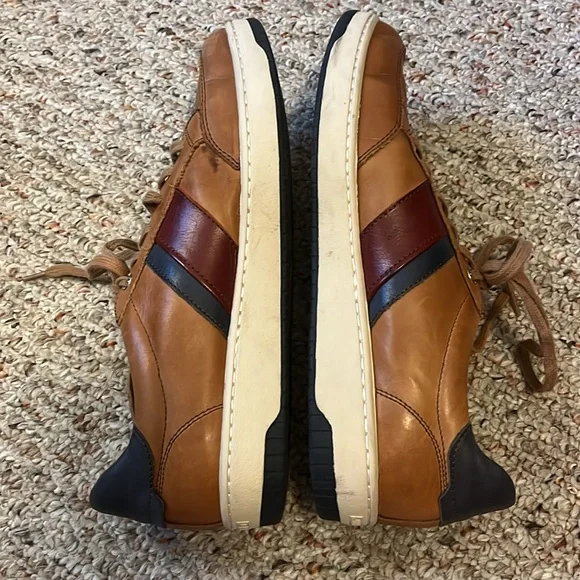 Men’s Pikolinos Corinto Brown Leather Sneakers Size 42 - Picture 9 of 15